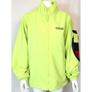 Champion x Supreme Track Jacket Yellow sz M NEW